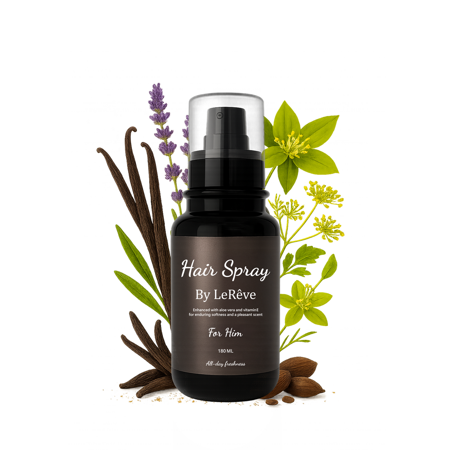 212 VIP Black Hair & Beard Hair Spray