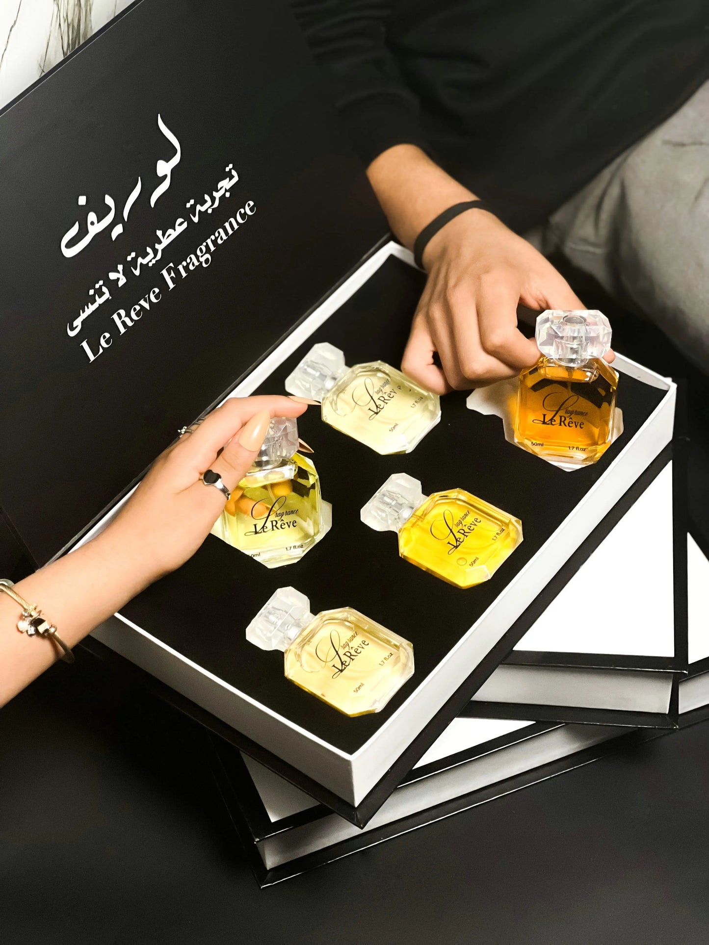 وصل أخيرا البكج المميز لعام 2025 الجديد فقط من شركة لوريف Le Reve Fragrance
